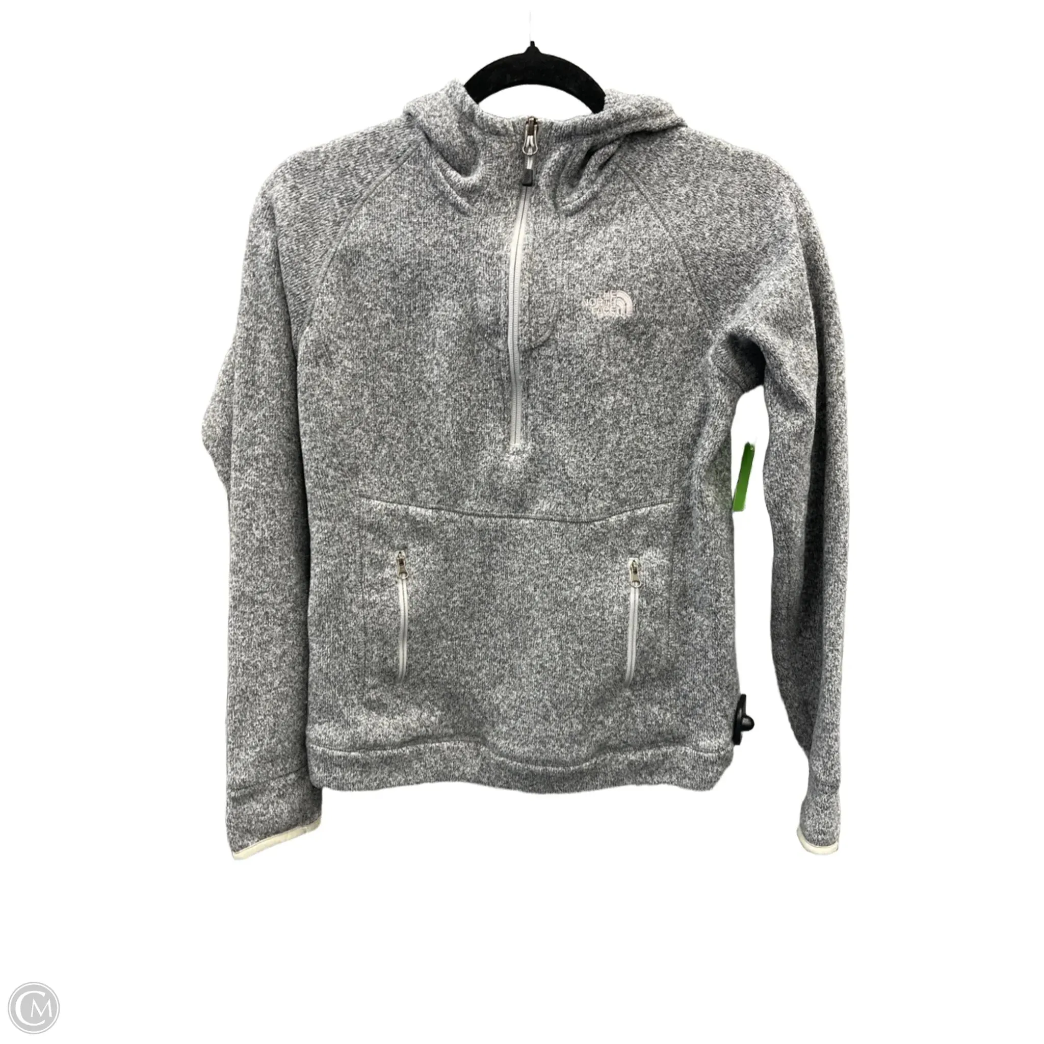 LightweightTextile Trendy Look Athletic Sweatshirt Hoodie By The North Face In Grey, Size: Xs