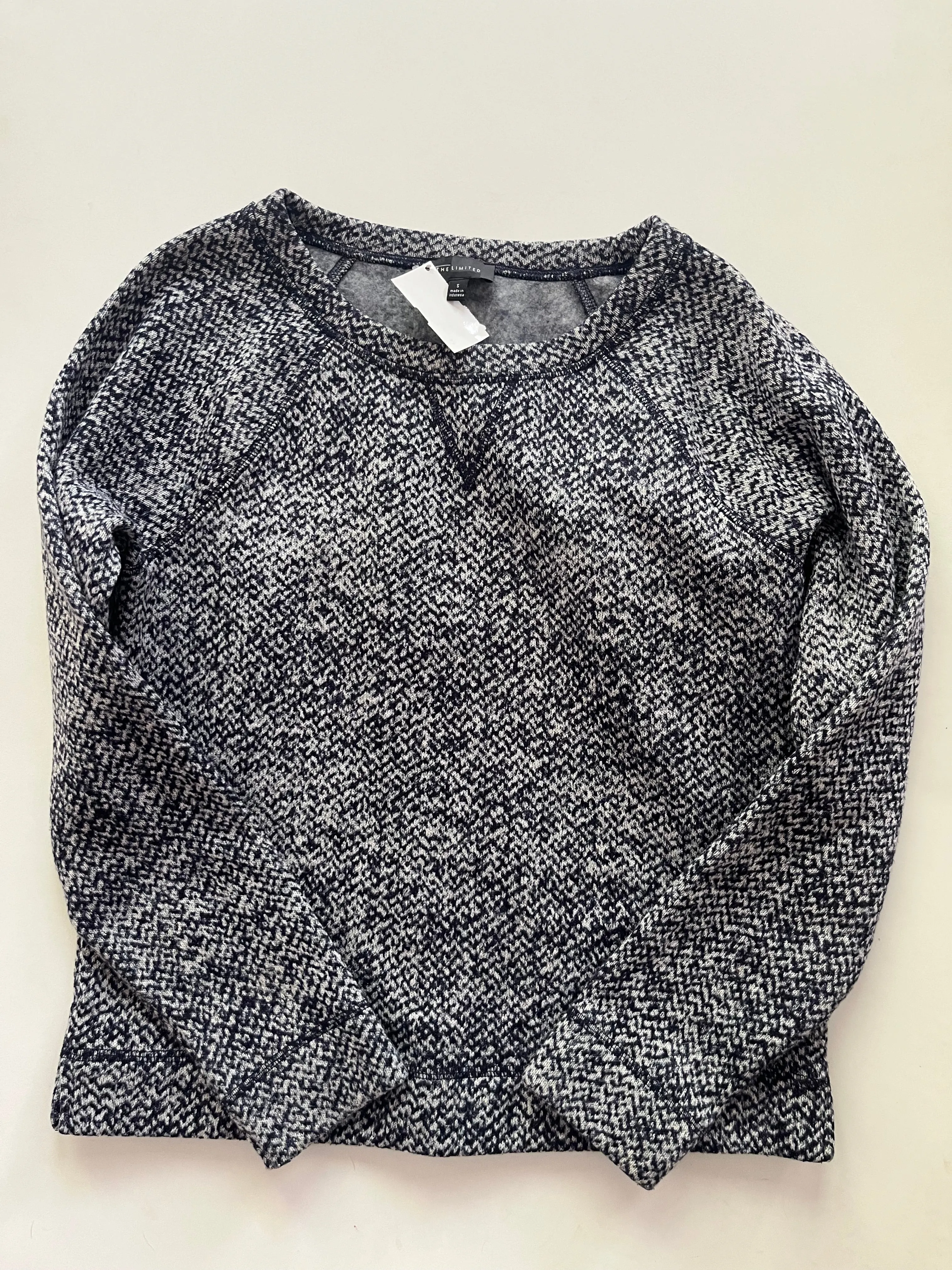 Sweatshirt Crewneck By Limited In Navy, Size: S Club Mode