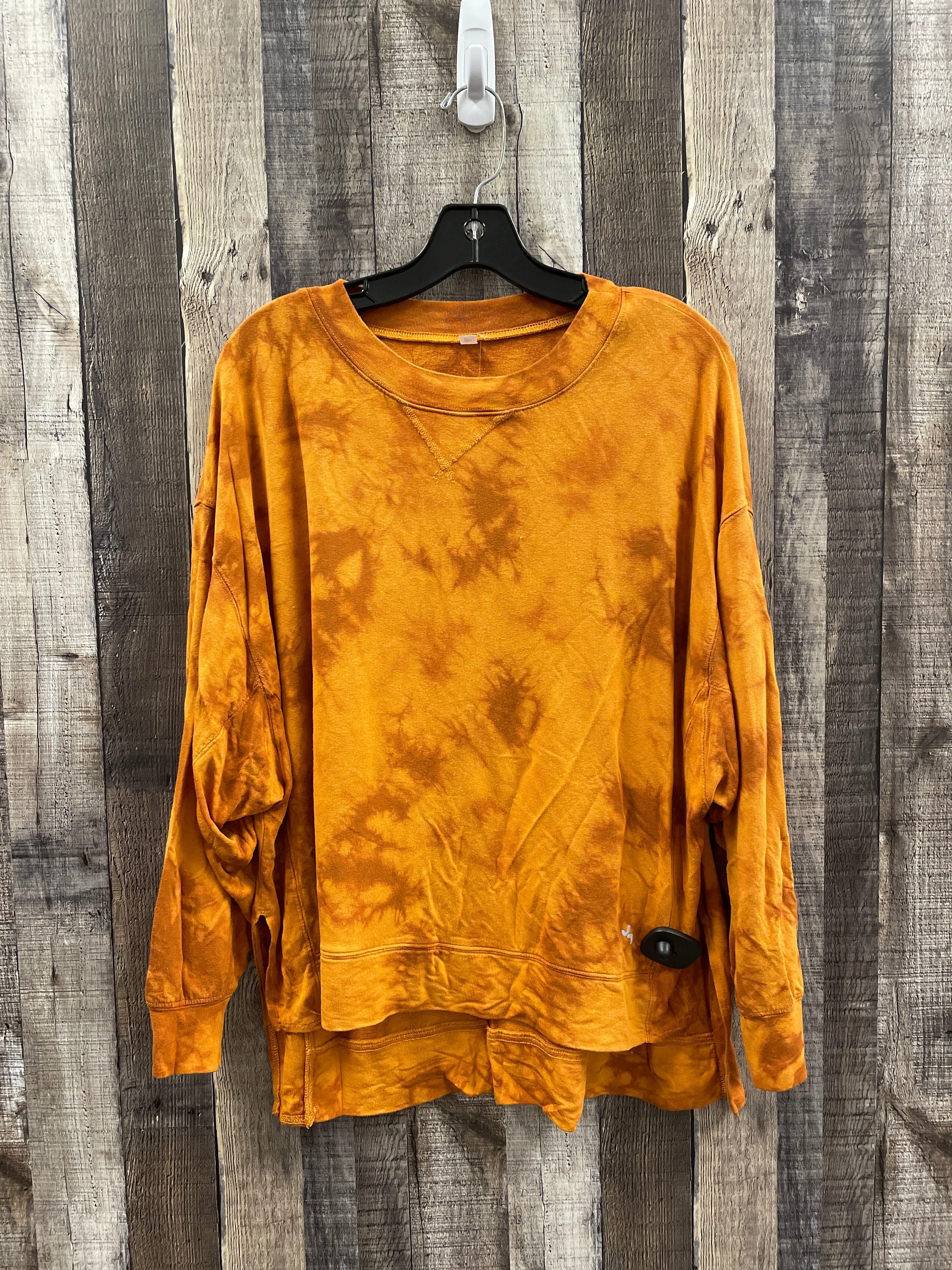 Athletic Sweatshirt Crewneck By Joy Lab In Tie Dye Print, Size: L Modern Look
