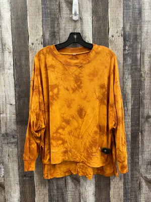 Athletic Sweatshirt Crewneck By Joy Lab In Tie Dye Print, Size: L Modern Look