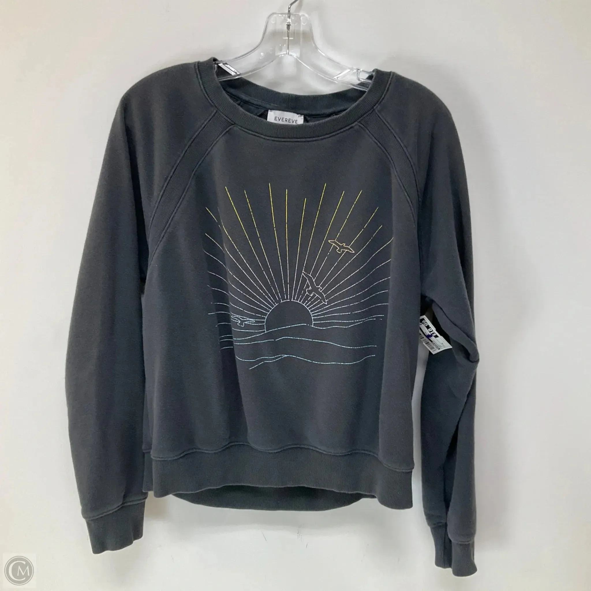 FlexibleCuff Fantasy Mood Sweatshirt Crewneck By Evereve In Grey, Size: M