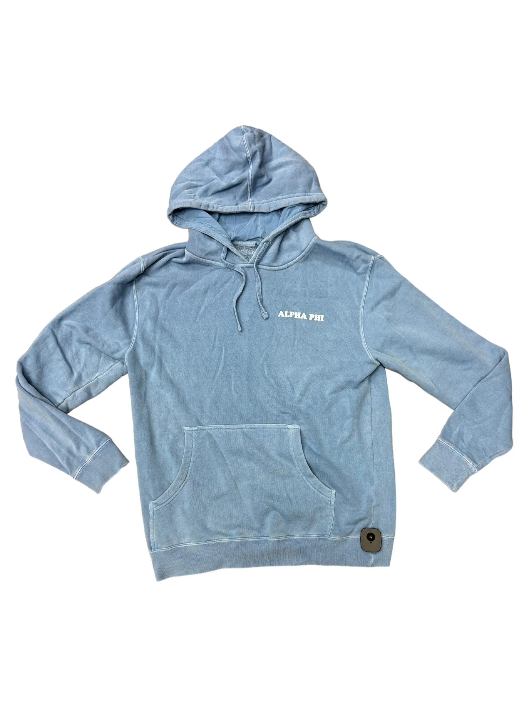 Blue Sweatshirt Hoodie Cme, Size M Timeless Skirt