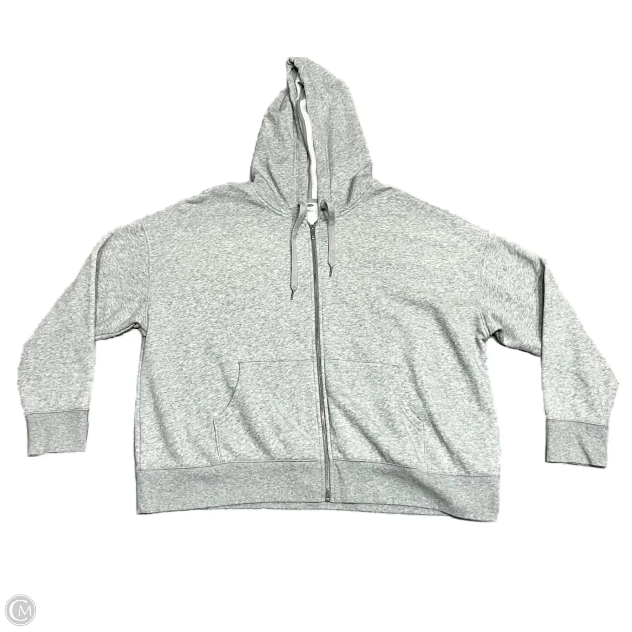 Data Mode Bride Side Sweatshirt Hoodie By Old Navy In Grey, Size: Xxl