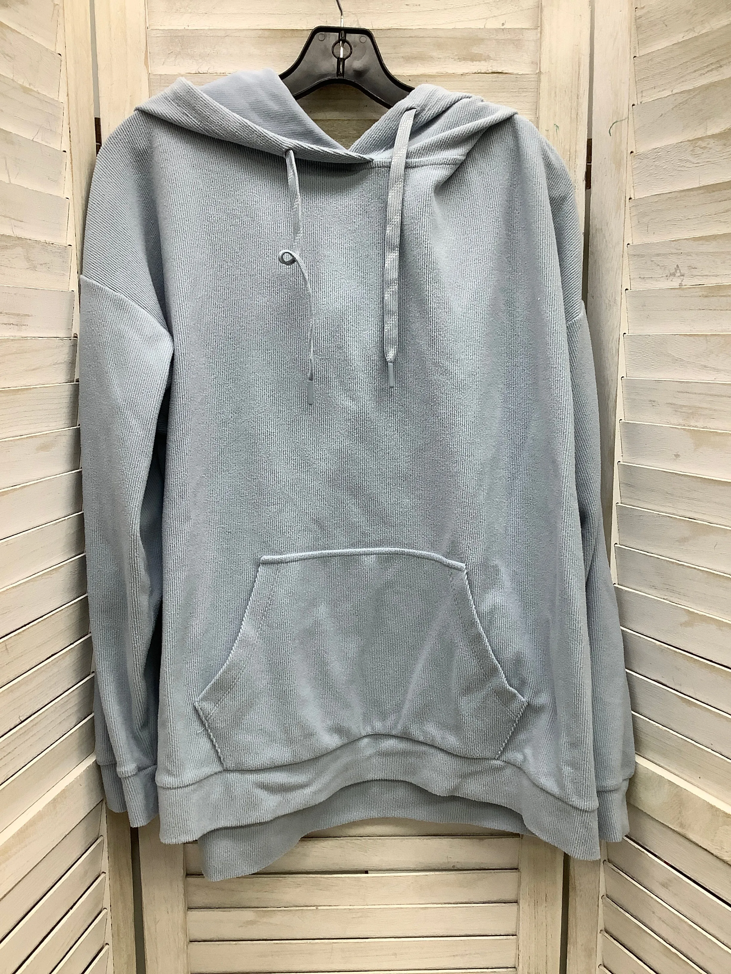 Sweatshirt Hoodie By Marc New York In Blue, Size: Xxl Free Mind SlipResistantWaistband