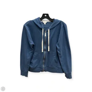 Sweatshirt Hoodie By J. Crew In Blue, Size: S World Edge