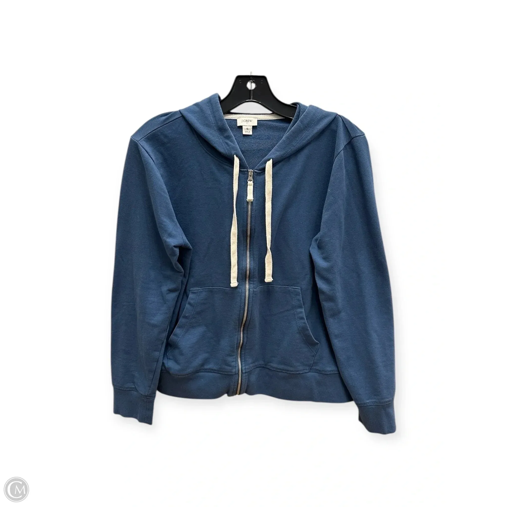 Sweatshirt Hoodie By J. Crew In Blue, Size: S World Edge