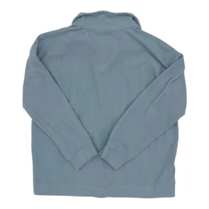Sweatshirt Collar By Marc New York In Blue, Size:L Modern Chic Layered Skirt