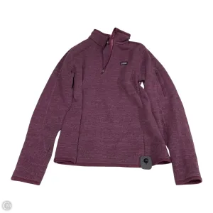 Sweatshirt Collar By Patagonia In Purple, Size: M Sun Beam Farm Glow