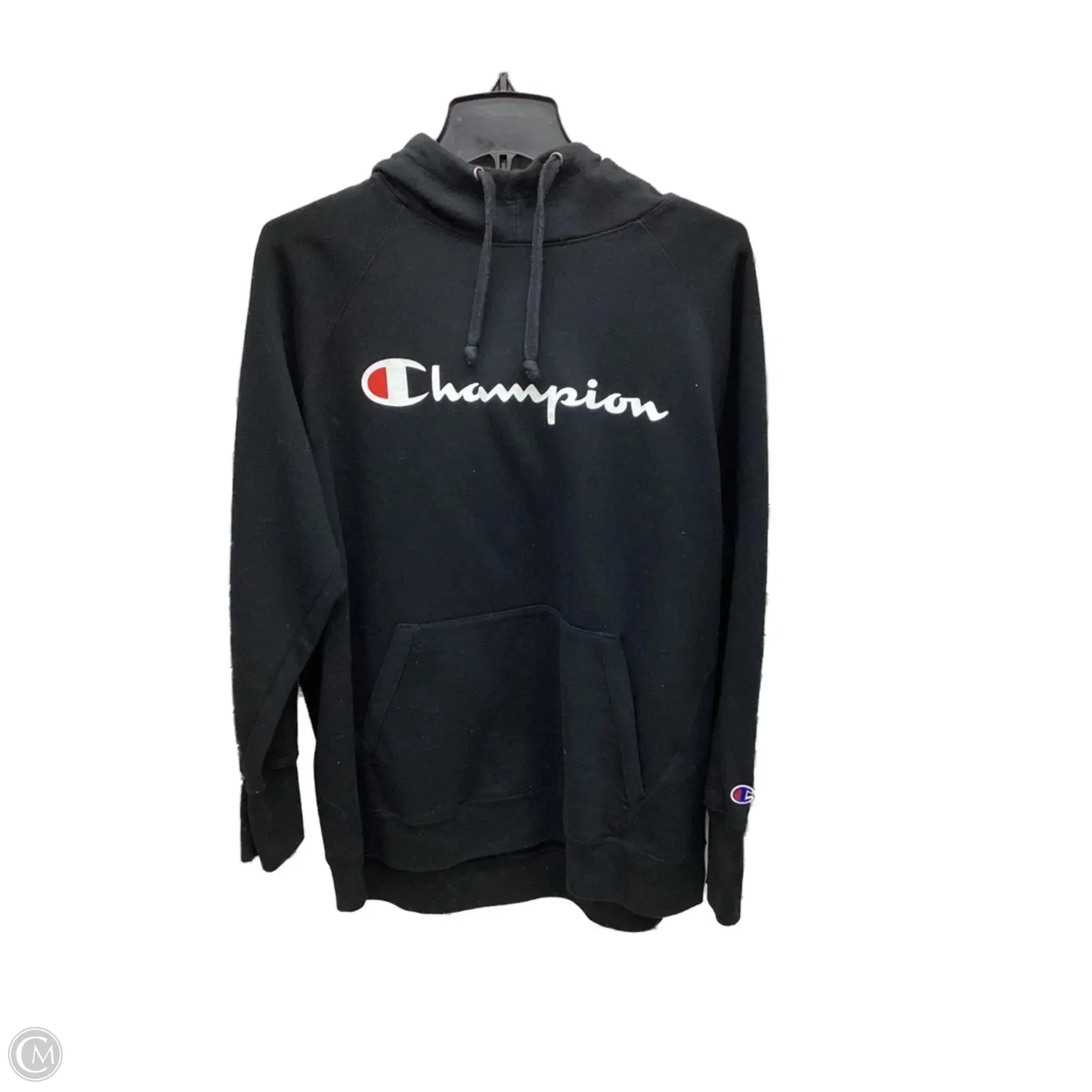 Sweatshirt Hoodie By Champion In Black, Size: Xl Brave Mode Sustainable Manufacturing