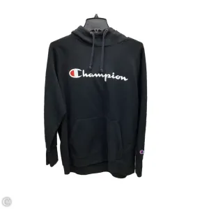 Sweatshirt Hoodie By Champion In Black, Size: Xl Brave Mode Sustainable Manufacturing