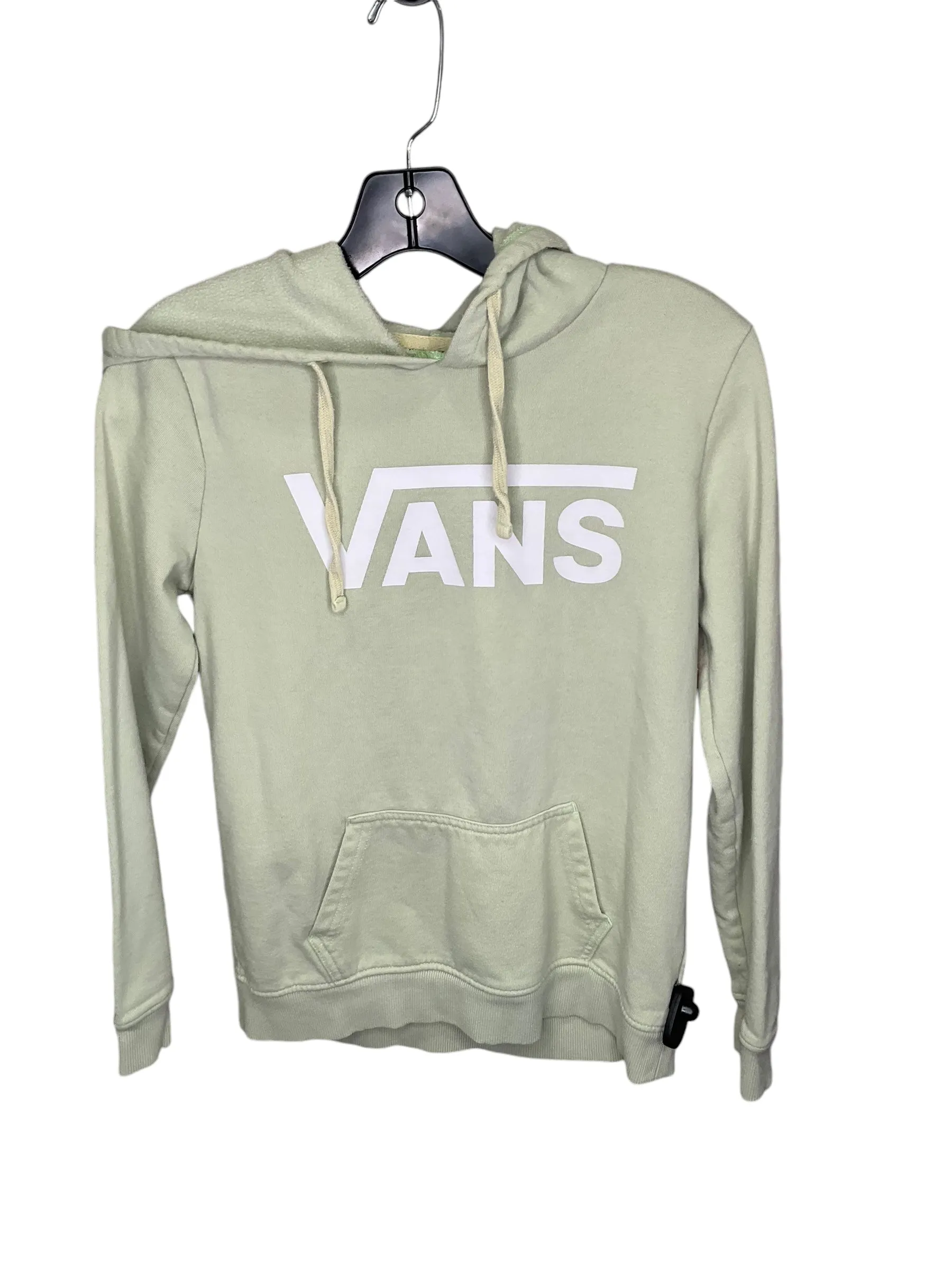 Street Sport Sweatshirt Hoodie By Vans In Green, Size: Xs