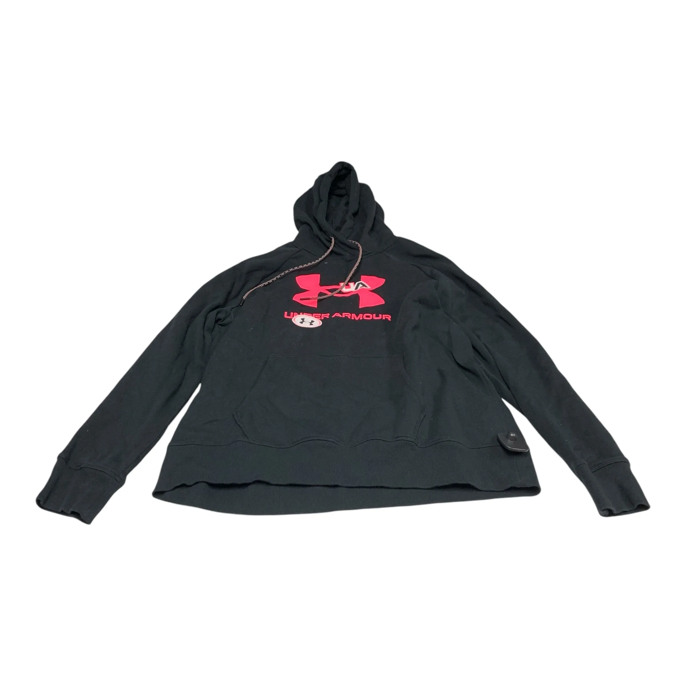 Athletic Sweatshirt Hoodie By Under Armour In Black, Size: Xl Soft Jersey