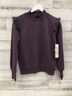 Sweatshirt Crewneck By Clothes Mentor In Purple, Size: Xs Stylish Look
