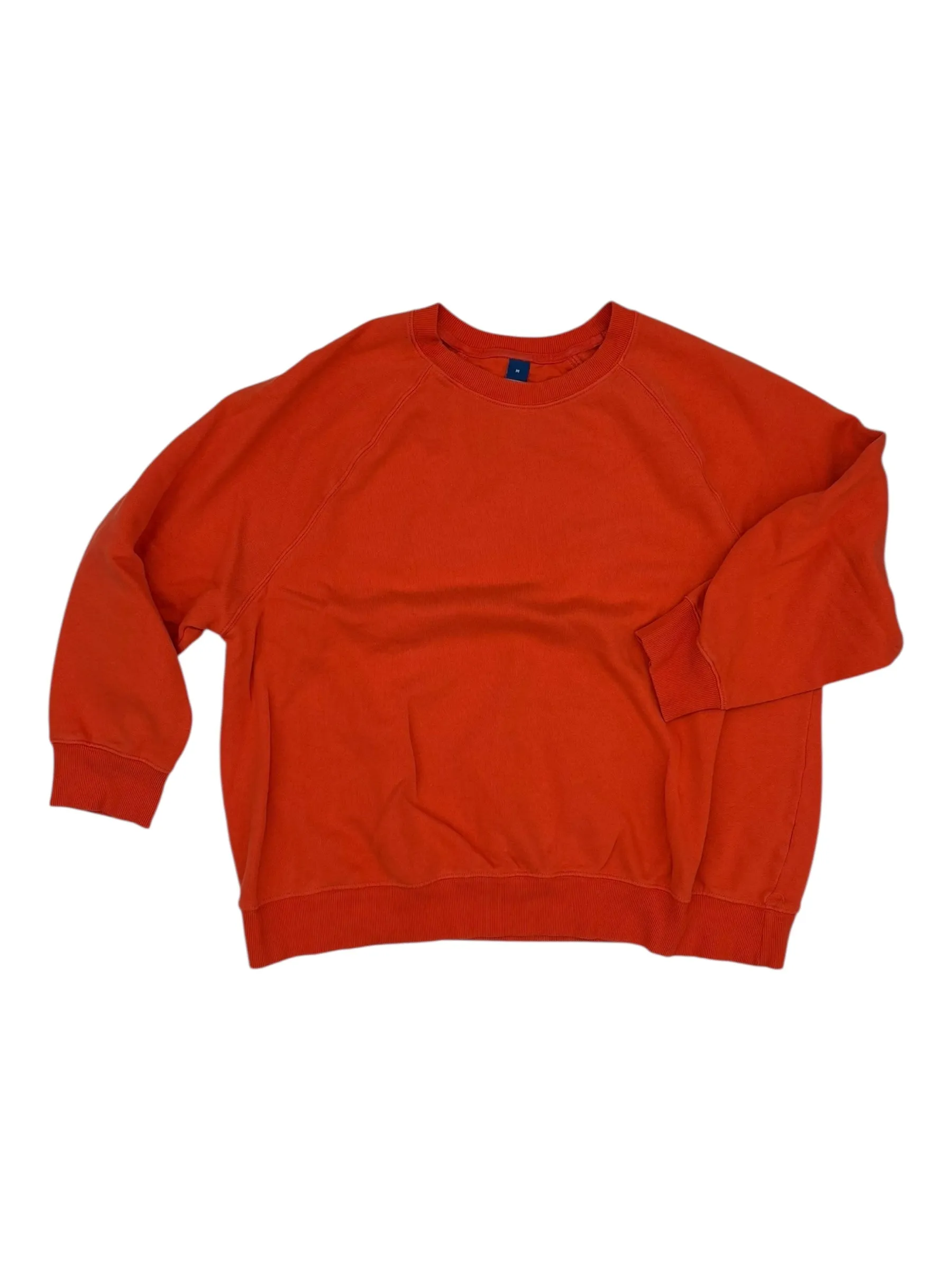 Sweatshirt Crewneck By Old Navy In Orange, Size:M AllDayComfort