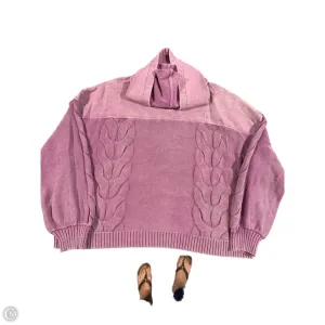 Sweatshirt Hoodie By Fate In Pink, Size: S Ultraviolet Protection