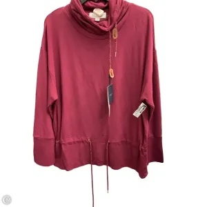 LayeredNeckline Winter Layer Sweatshirt Collar By Neon Buddha In Red, Size: Xl