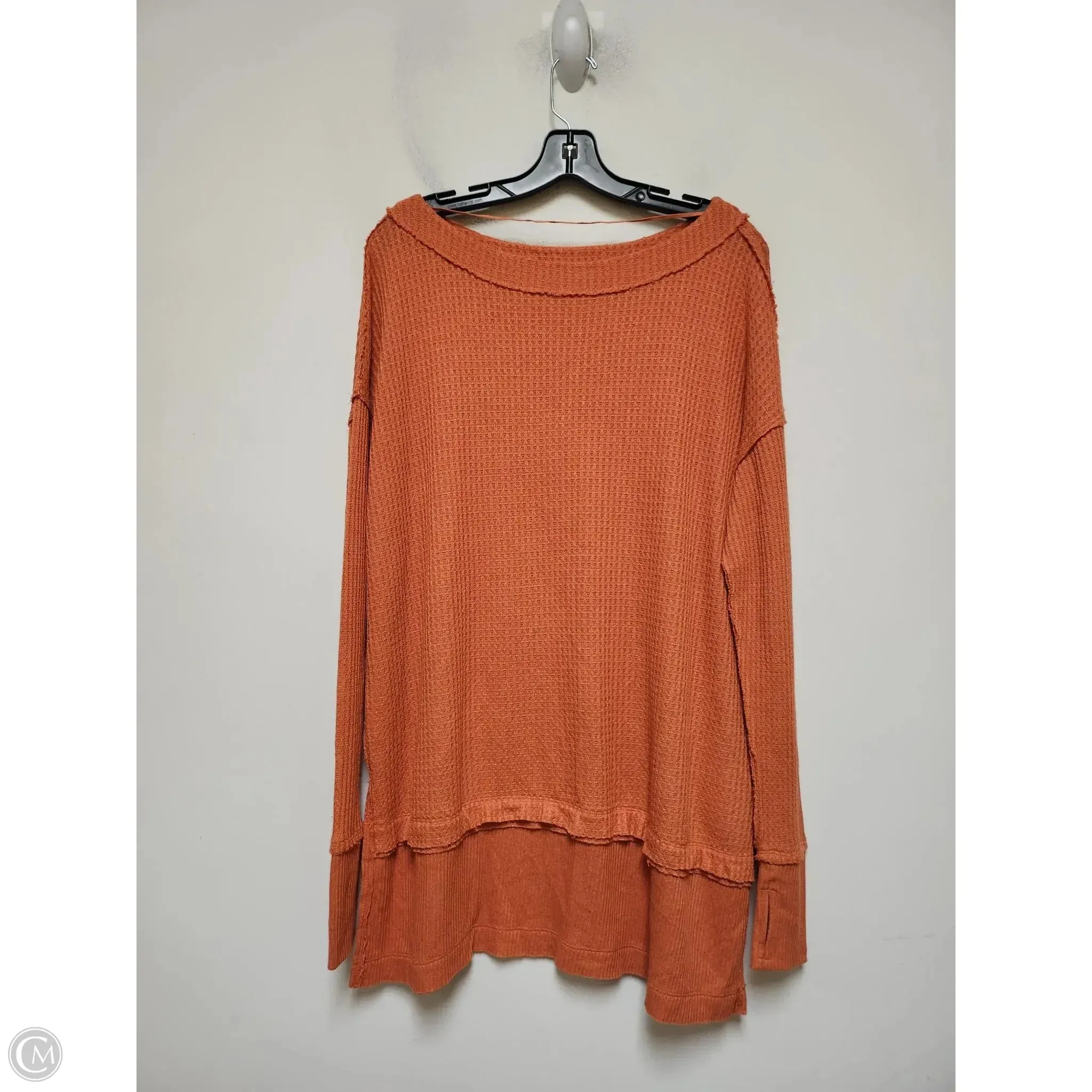 Business Attire Sweater By We The Free In Orange, Size: S