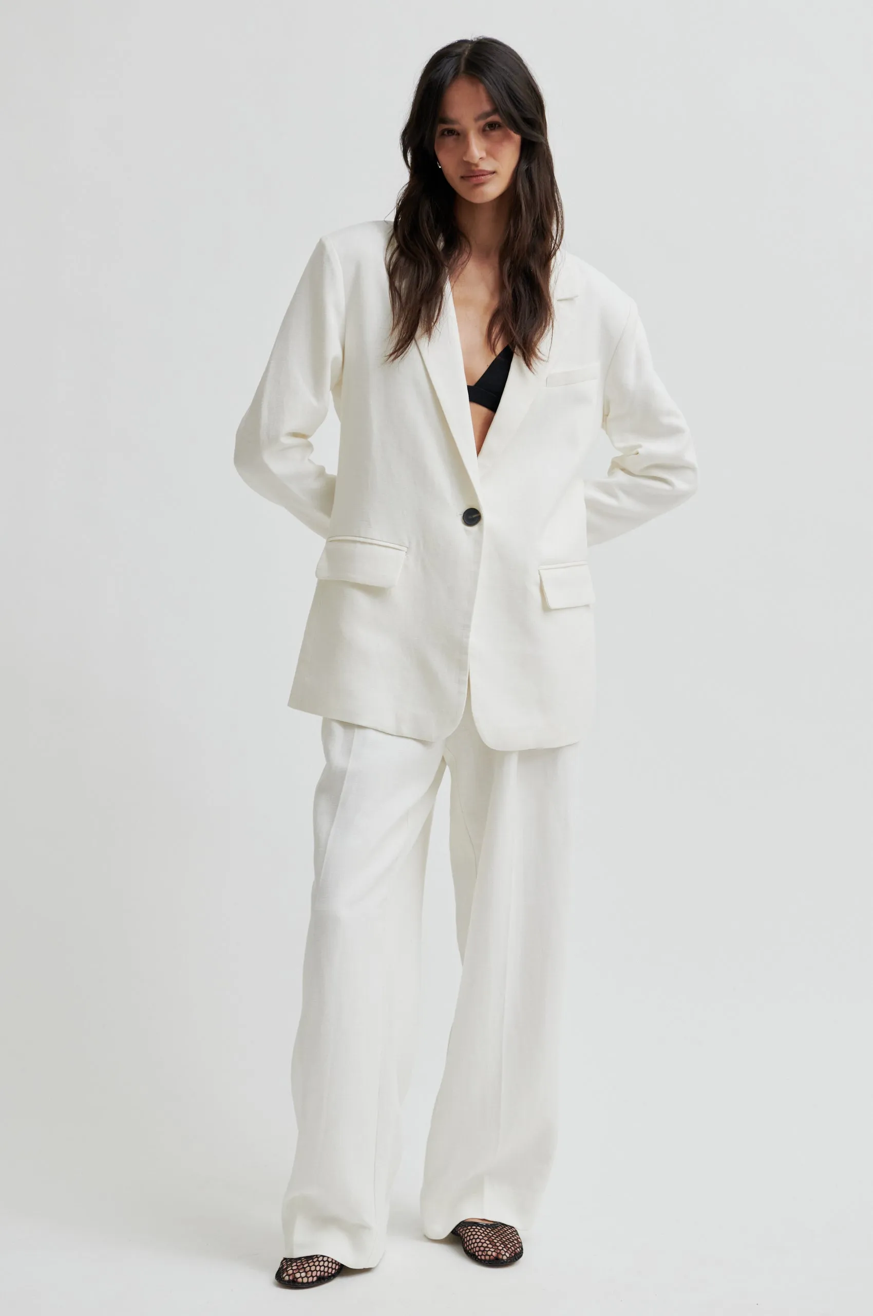 Relaxed Fashion LowMaintenance Lino Trousers