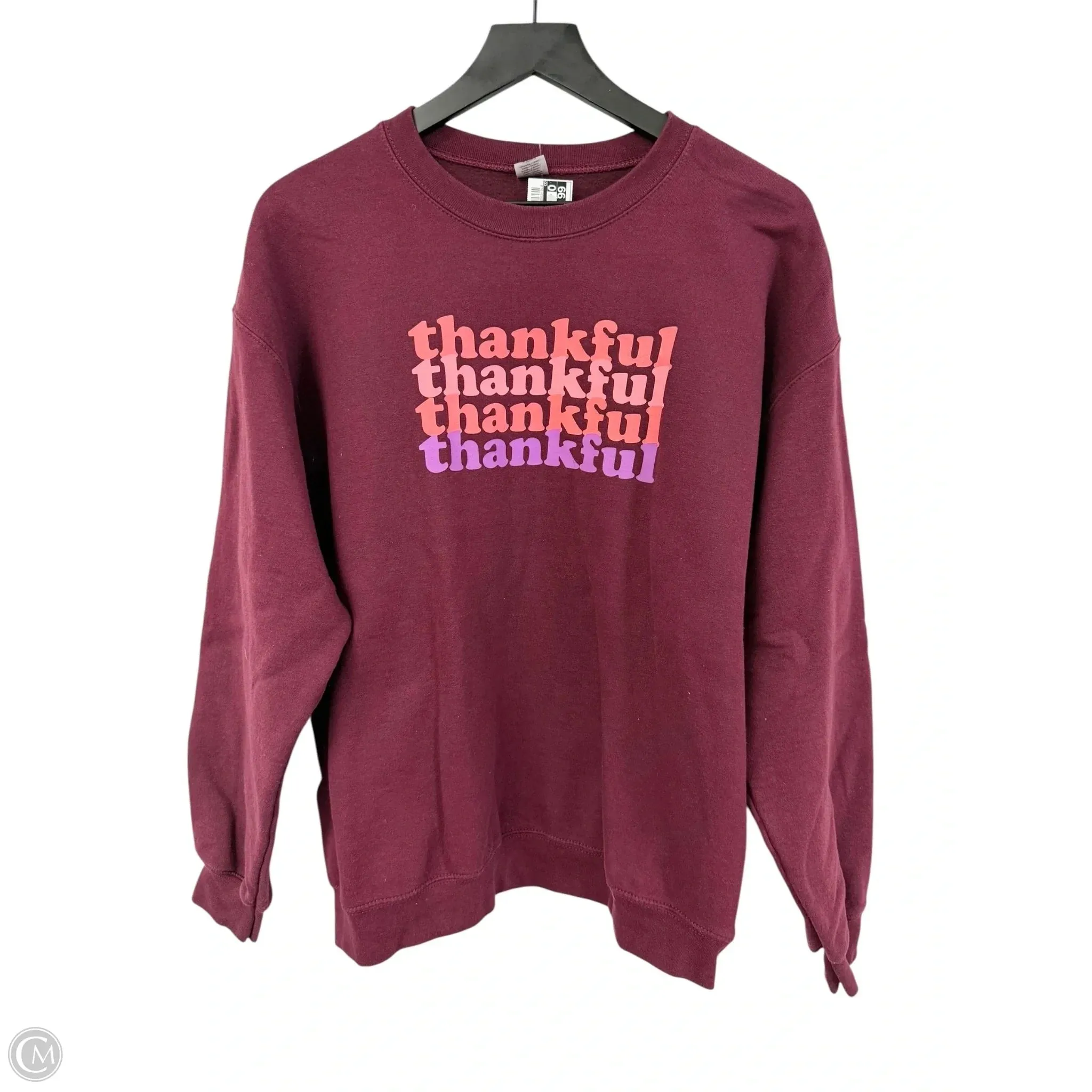 Eco Wear Sweatshirt Crewneck By Gildan In Maroon, Size: Xl