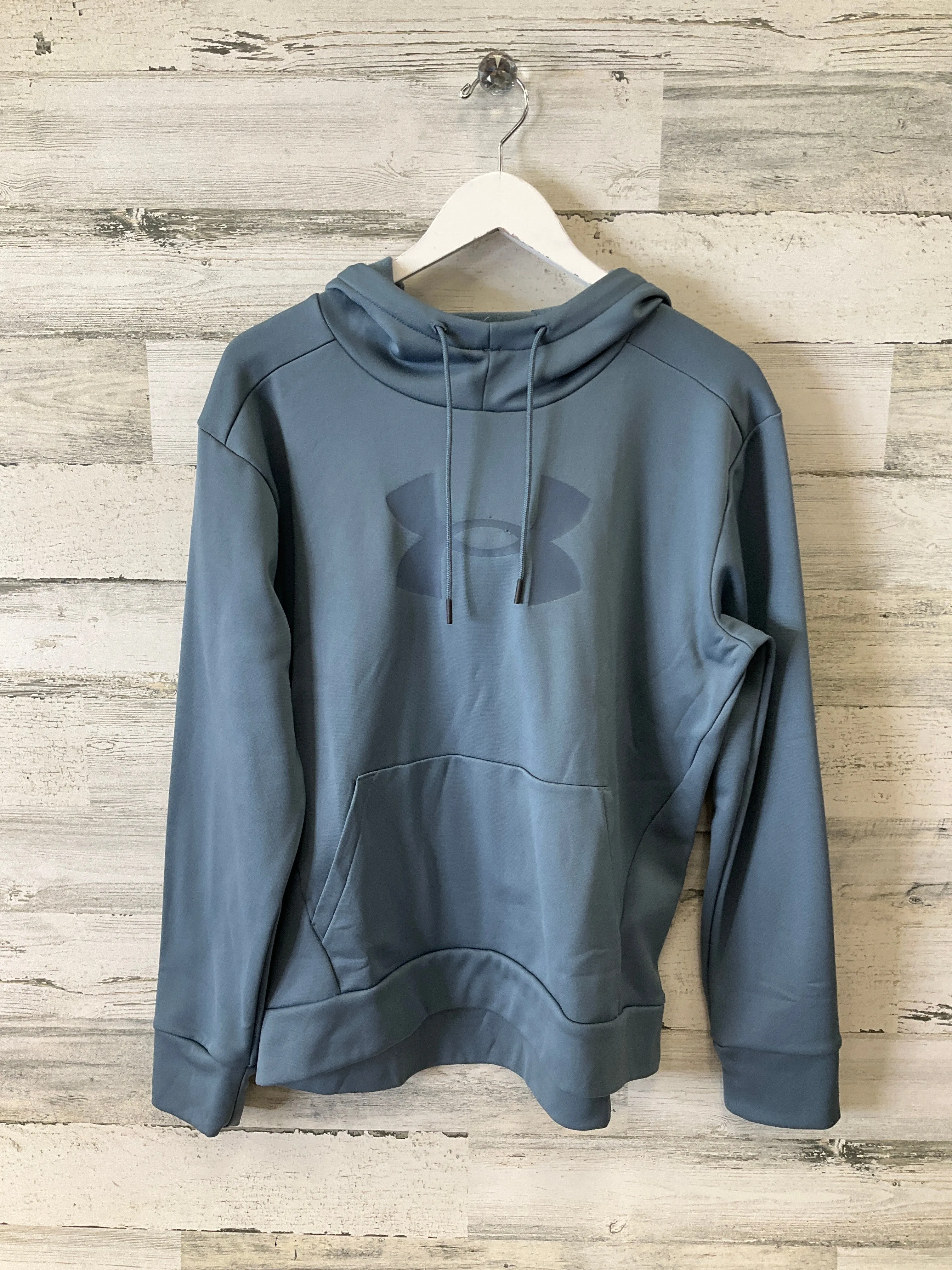 Daily Fit HighNeckStyle Sweatshirt Hoodie By Under Armour In Blue, Size: M