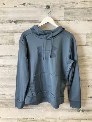 Daily Fit HighNeckStyle Sweatshirt Hoodie By Under Armour In Blue, Size: M