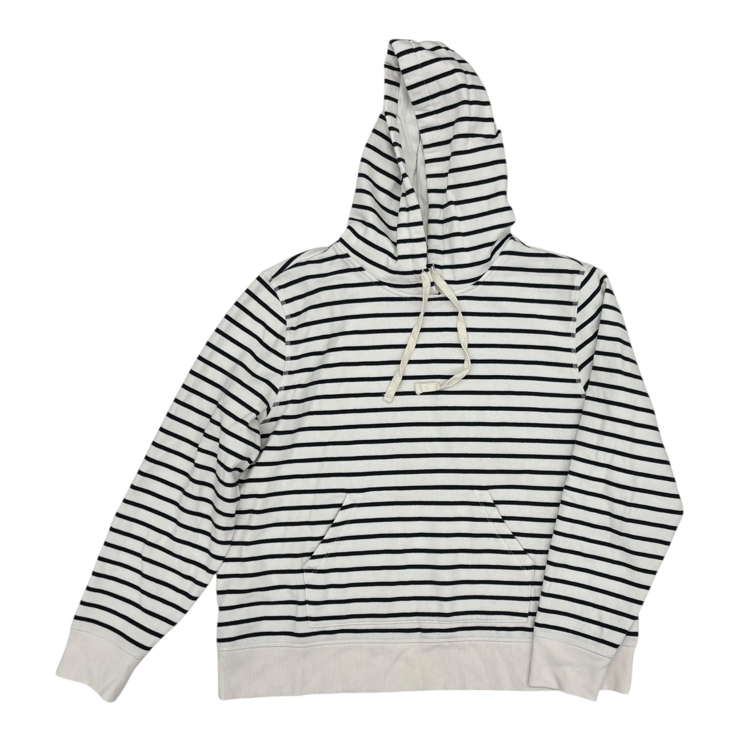 Sweatshirt Hoodie By Amazon Essentials In Blue & White, Size:Xl breathable materials