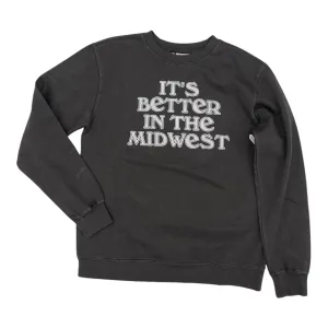 Comfy Style Lightweight Material Sweatshirt Crewneck By Girl Dangerous In Grey, Size:S