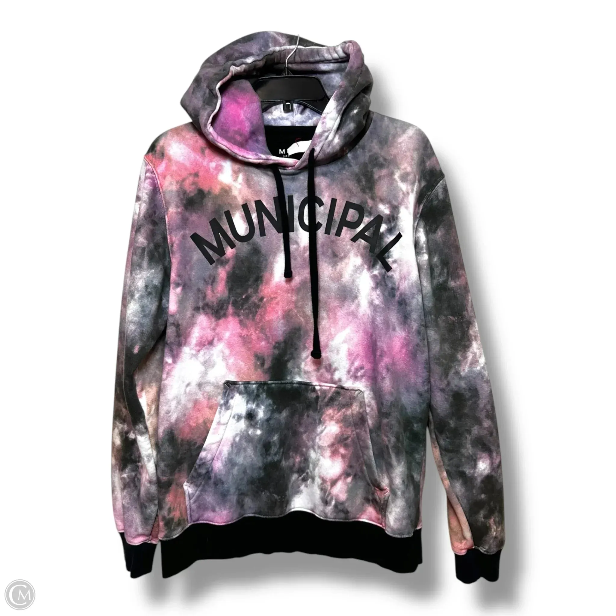 Sweatshirt Hoodie By Clothes Mentor In Tie Dye Print, Size: S AbrasionResistant Fabric Office Glam