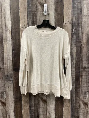 Weatherproof Sweatshirt Crewneck By Aerie In Ivory, Size: Xxs