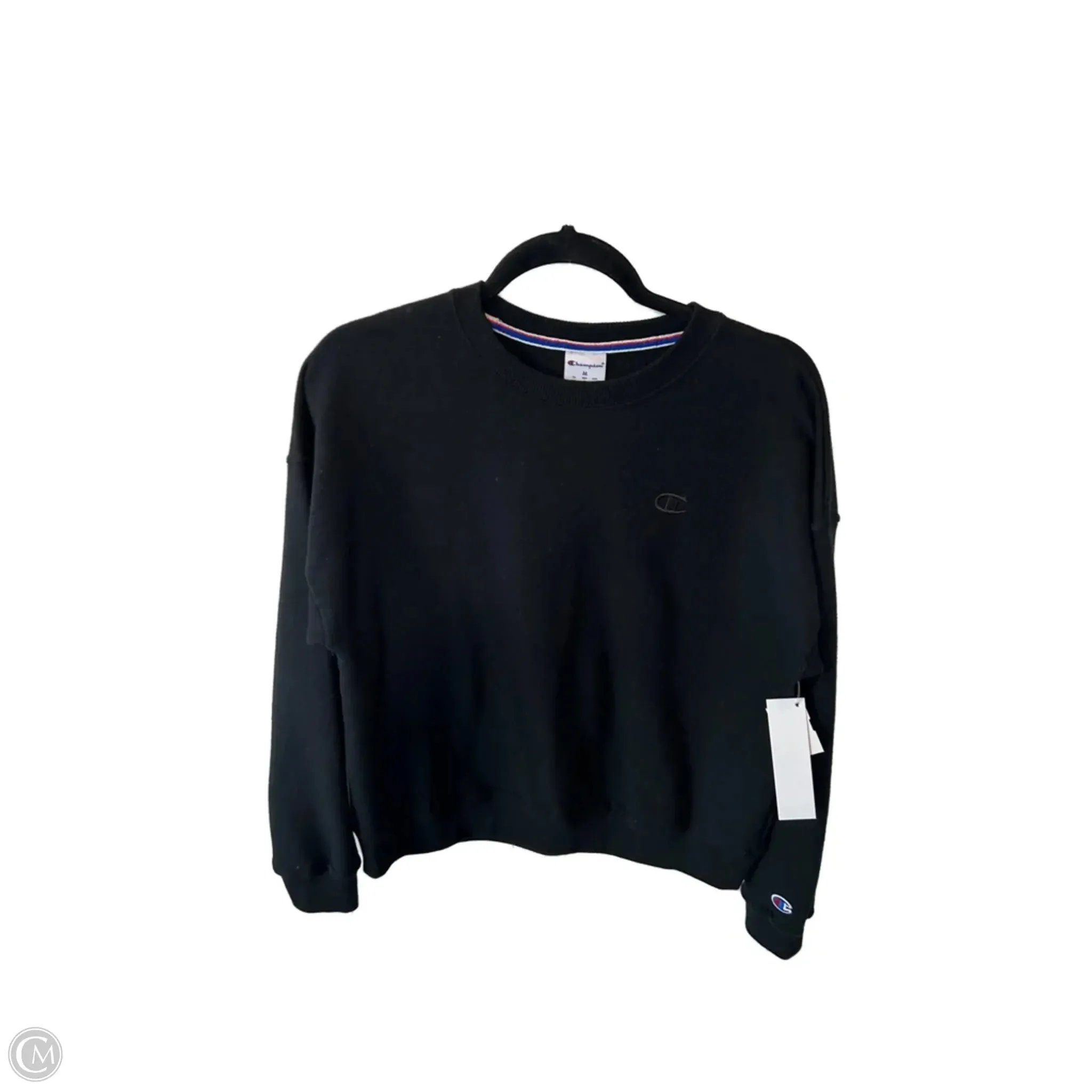 TaglessLabel Spark Mood Sweatshirt Crewneck By Champion In Black, Size: M