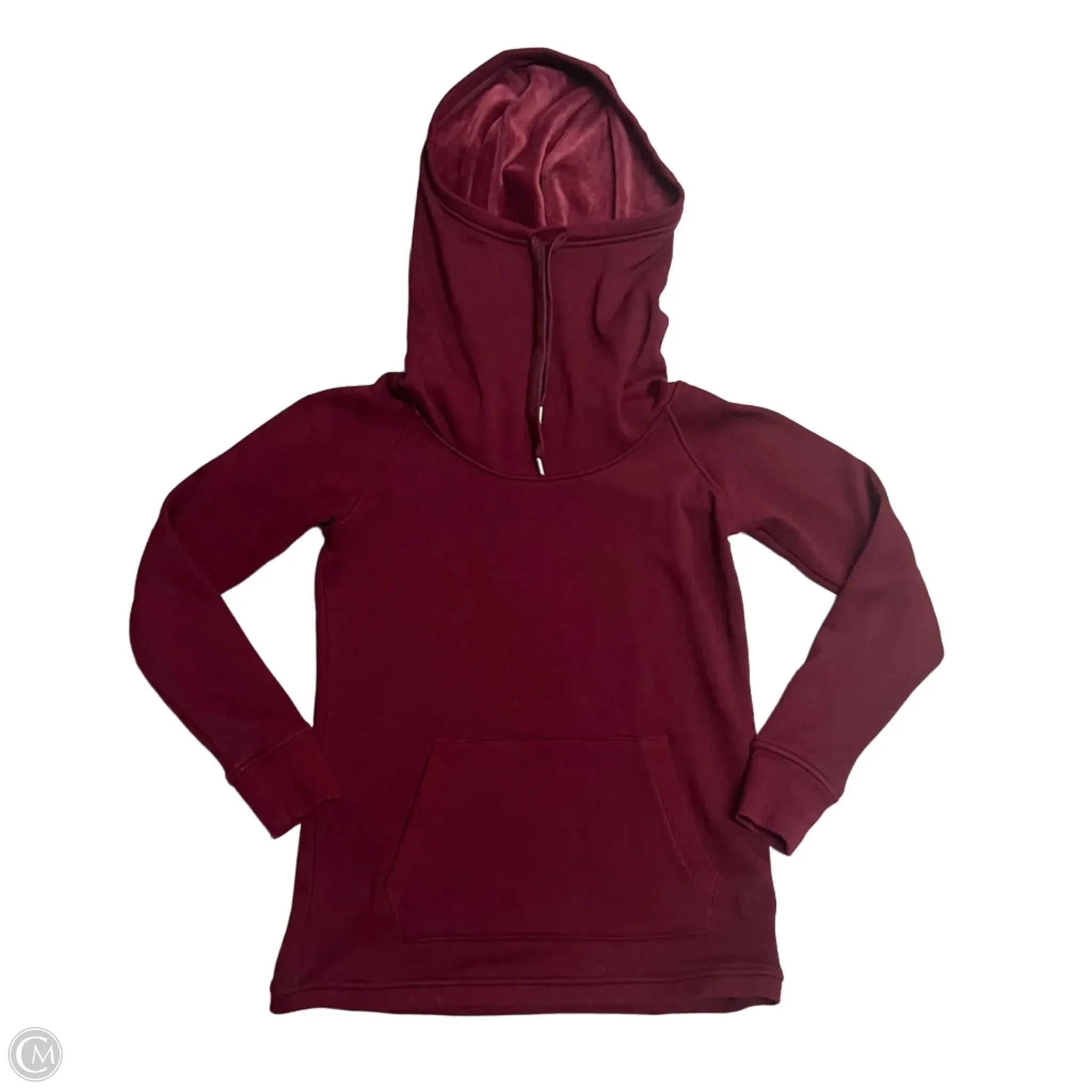 AntiStaticMaterial Sweatshirt Hoodie By Athleta In Red, Size: S