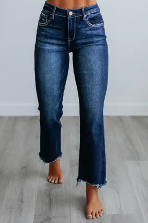 Kennedy Risen Jeans - Dark Wash Stylish Look Relaxed Style Lightweight Durable