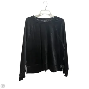 Athletic Sweatshirt Crewneck By Dkny In Black, Size: Xl WrinkleResistantClothing Comfortable Sweater