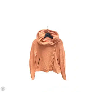 Sweatshirt Hoodie By Saturday/sunday In Orange, Size: Xs Sheer Fit High End