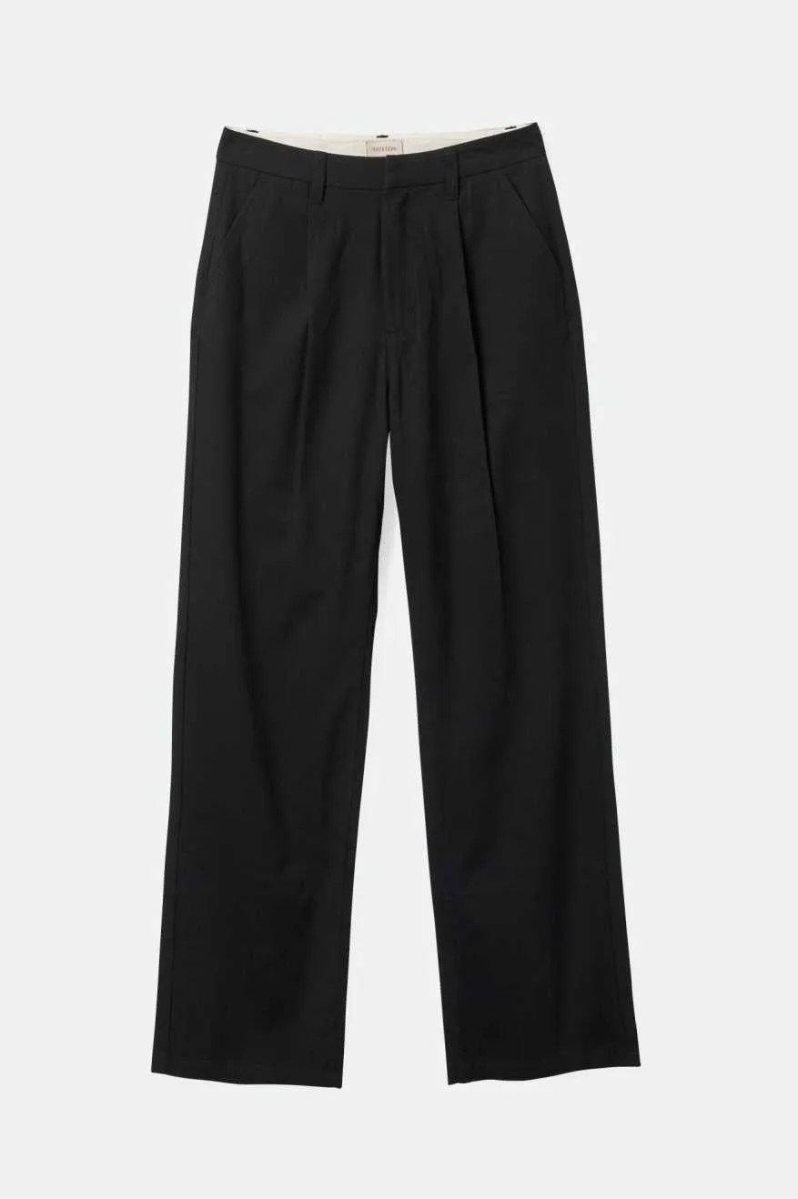 Ludlow Trouser Pant - Black TaglessComfort Seamless Waist Technology