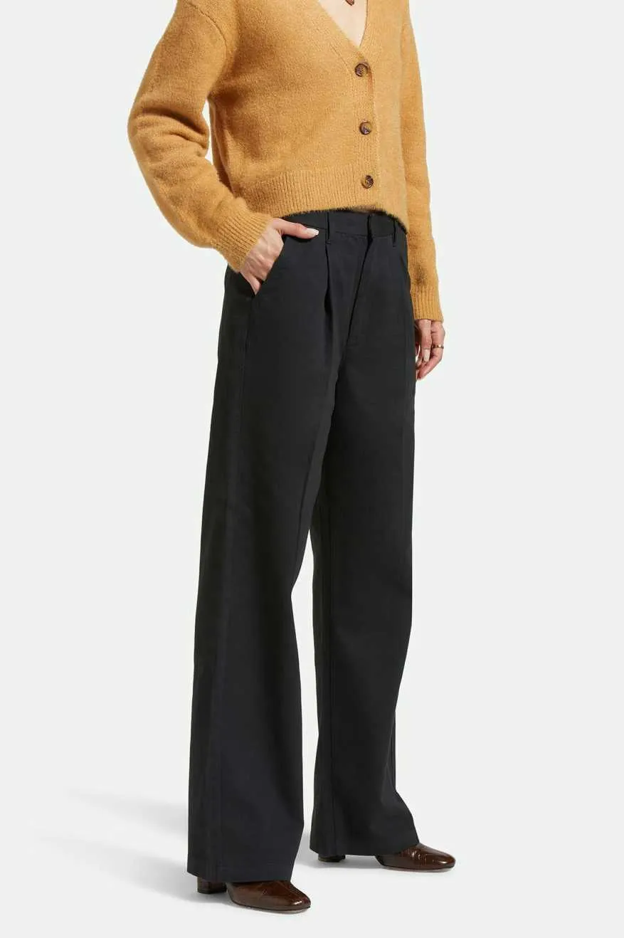Ludlow Trouser Pant - Black Easy Movement