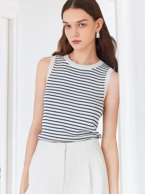 complex appearance Slim Knitted Women Tank Top