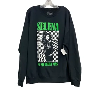 Sweatshirt Crewneck By Selena Merchandise In Black, Size:Xl Denim style