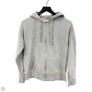 Sweatshirt Hoodie By Time And Tru In Grey, Size: S Comfort Wear LowProfile Fasteners