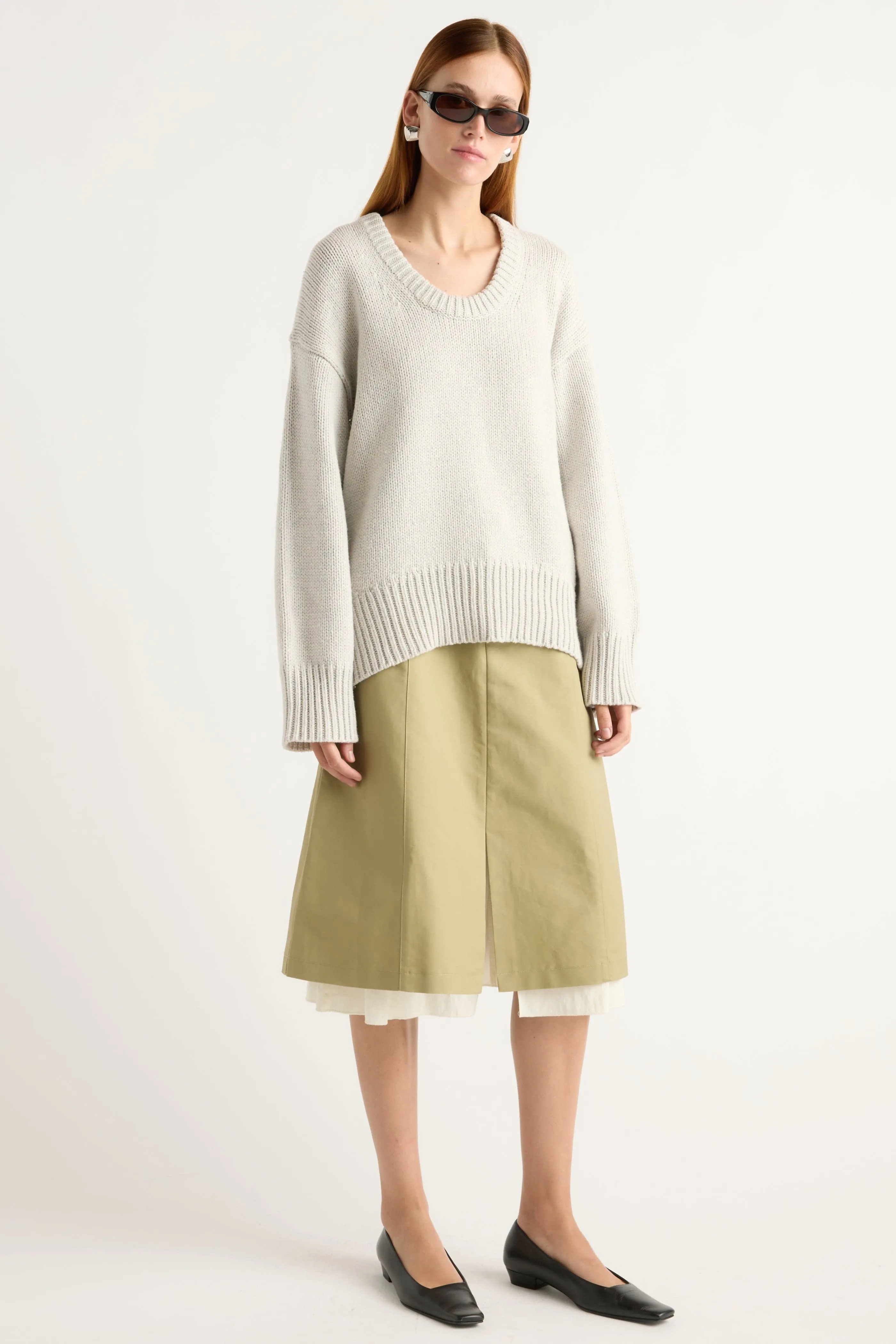 Quick Drying Technology Archie Deep U-Neck Sweater