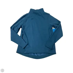 Flight Fit Seamless Design Athletic Sweatshirt Collar By Athleta In Blue, Size: S