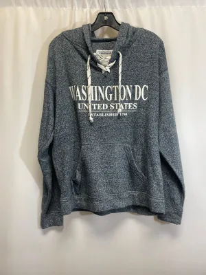 Sweatshirt Hoodie By Clothes Mentor In Navy, Size: M Classic Jeans HypoallergenicTextile