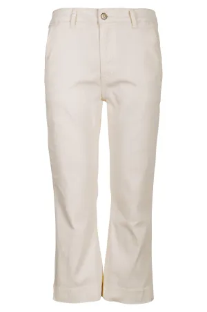 Coloured Denim Crop length Jeans | PEARL | 6905AR Functional Style
