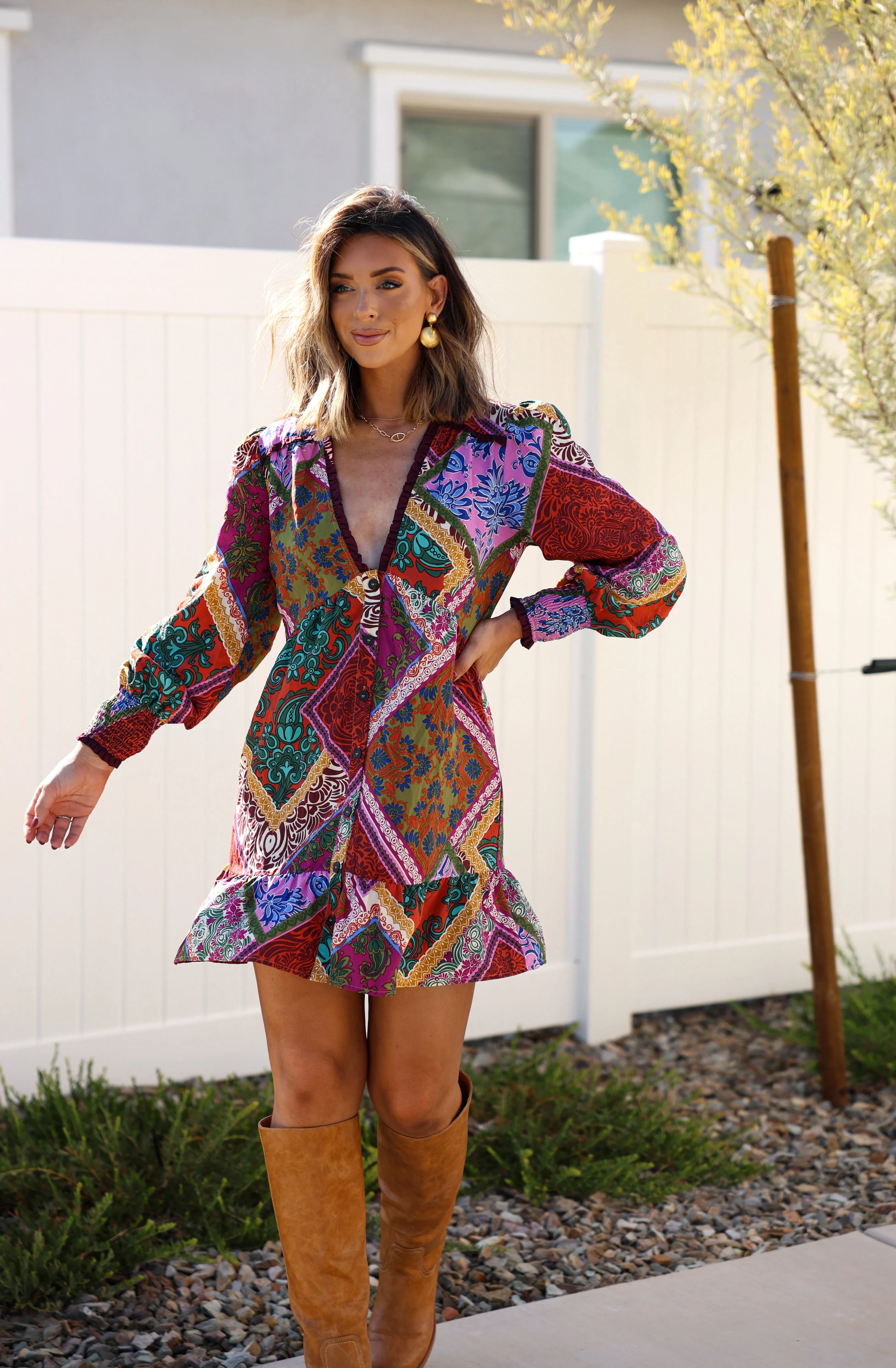 Beat Soft High Light Tilly Dress