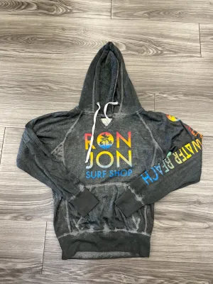 Sweatshirt Hoodie By Clothes Mentor In Multi-colored, Size: S Soft Jacket StaticResistant