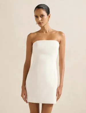 Tahlie Petite Strapless Mini Dress Play Edge Timeless Chic