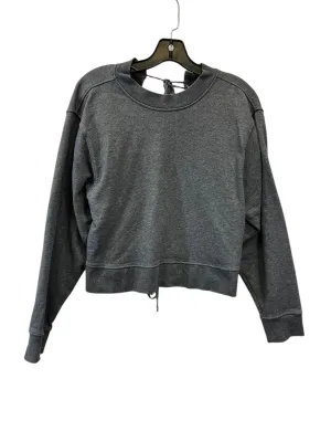 Sweatshirt Designer By Alexander Wang In Grey, Size: Xs Street Fest Light Layer