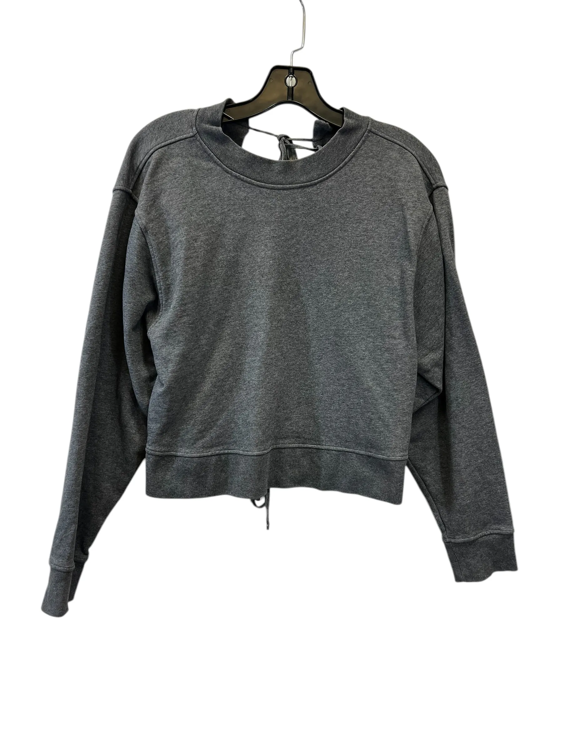 Sweatshirt Designer By Alexander Wang In Grey, Size: Xs Street Fest Light Layer
