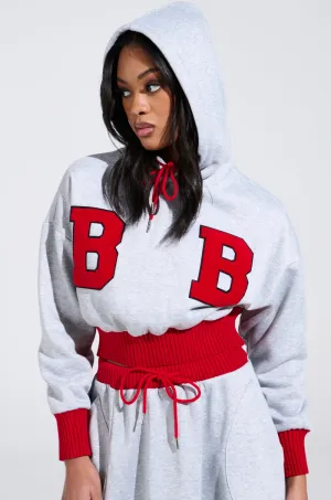 Half sleeve Best-selling B-VARSITY HOODIE