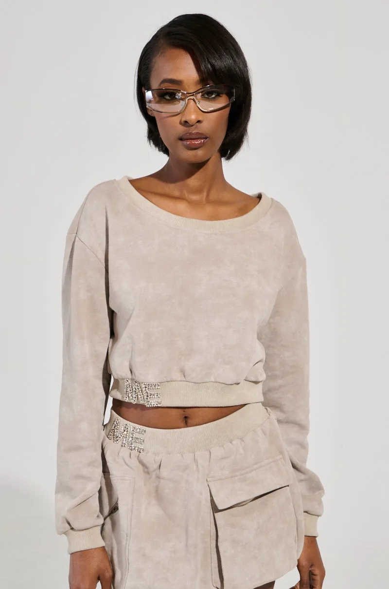 OFF-DUTY SWEATSHIRT product affordable accessibility market demand